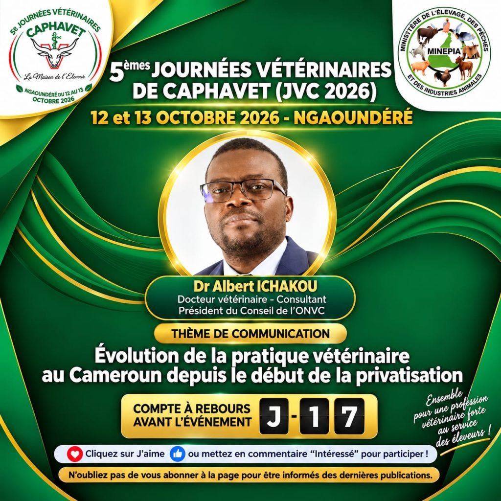 Dr Albert ICHAKOU, intervenant des JVC 2026