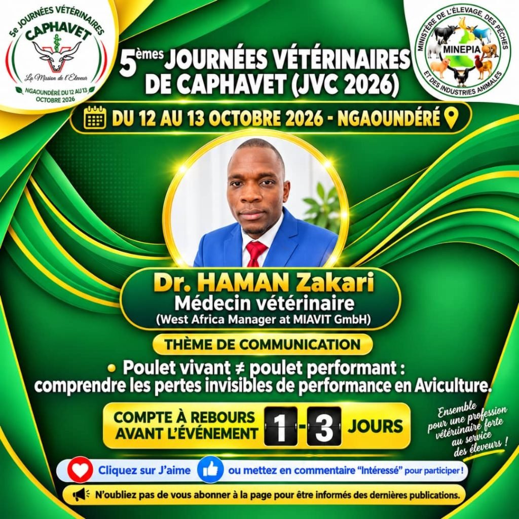 Dr HAMAN Zakari, intervenant des JVC 2026